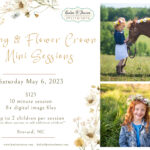Pony & Flower Crown Mini Sessions